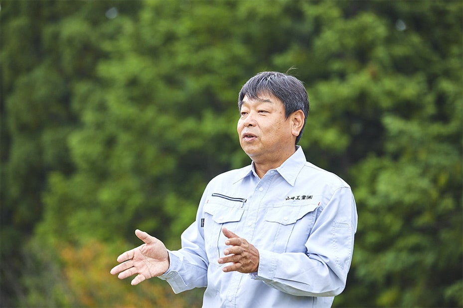 農事組合法人 日本海牧場 代表理事 山﨑高雄さん