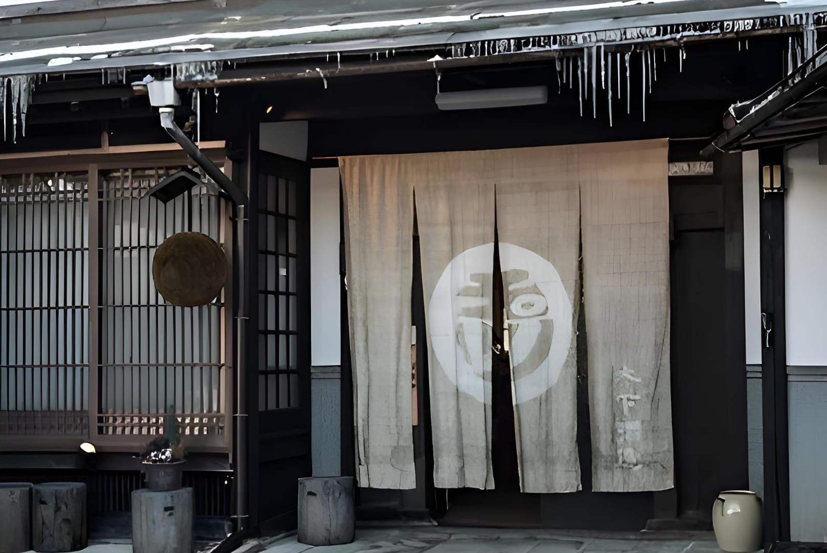 木下酒造の暖簾