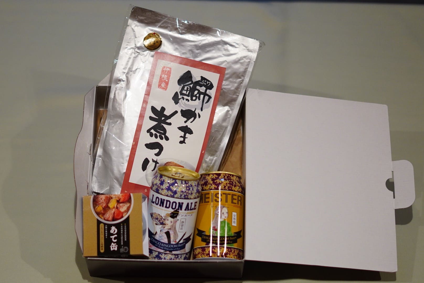 丹後のクラフトビールセット 化粧箱イメージ