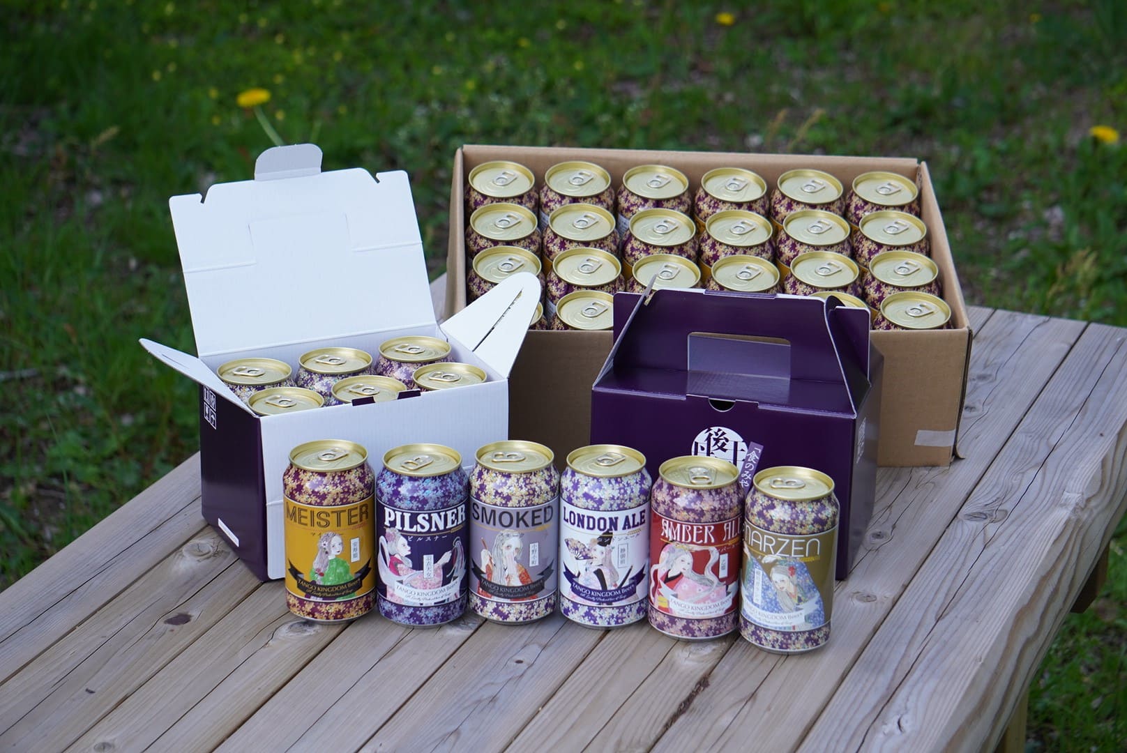 TANGO KINGDOM Beer 缶ビール 化粧箱イメージ