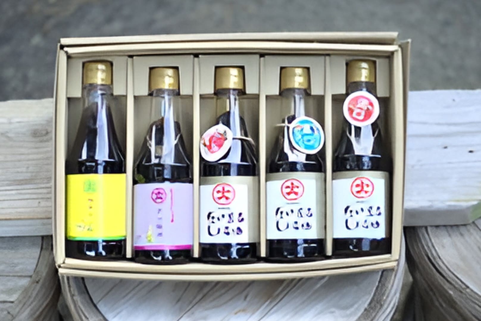 だいまるしょうゆ　オススメ５本セット　化粧箱入り 丹後のお中元ギフト