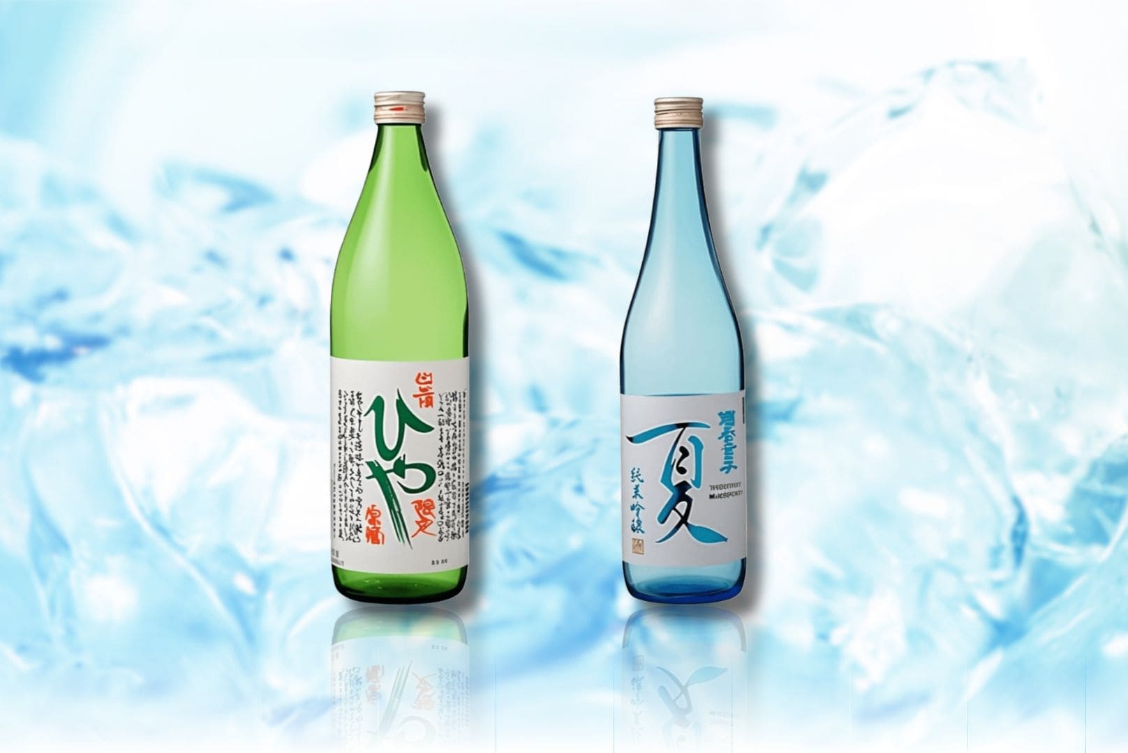 【ハクレイ酒造】夏季限定！夏原酒ひや・夏の純米吟醸セット