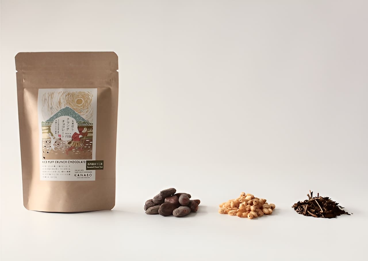 PUFFED RICE CRUNCH CHOCOLATE ほうじ茶 KANABO
