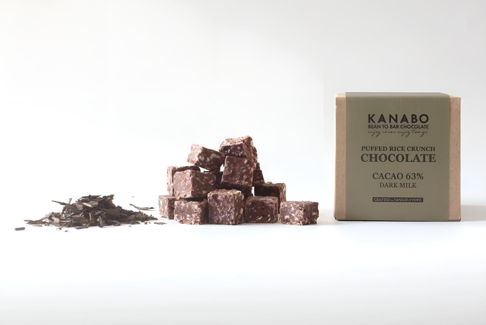 PUFFED RICE CRUNCH CHOCOLATE 京丹後ほうじ茶 KANABO