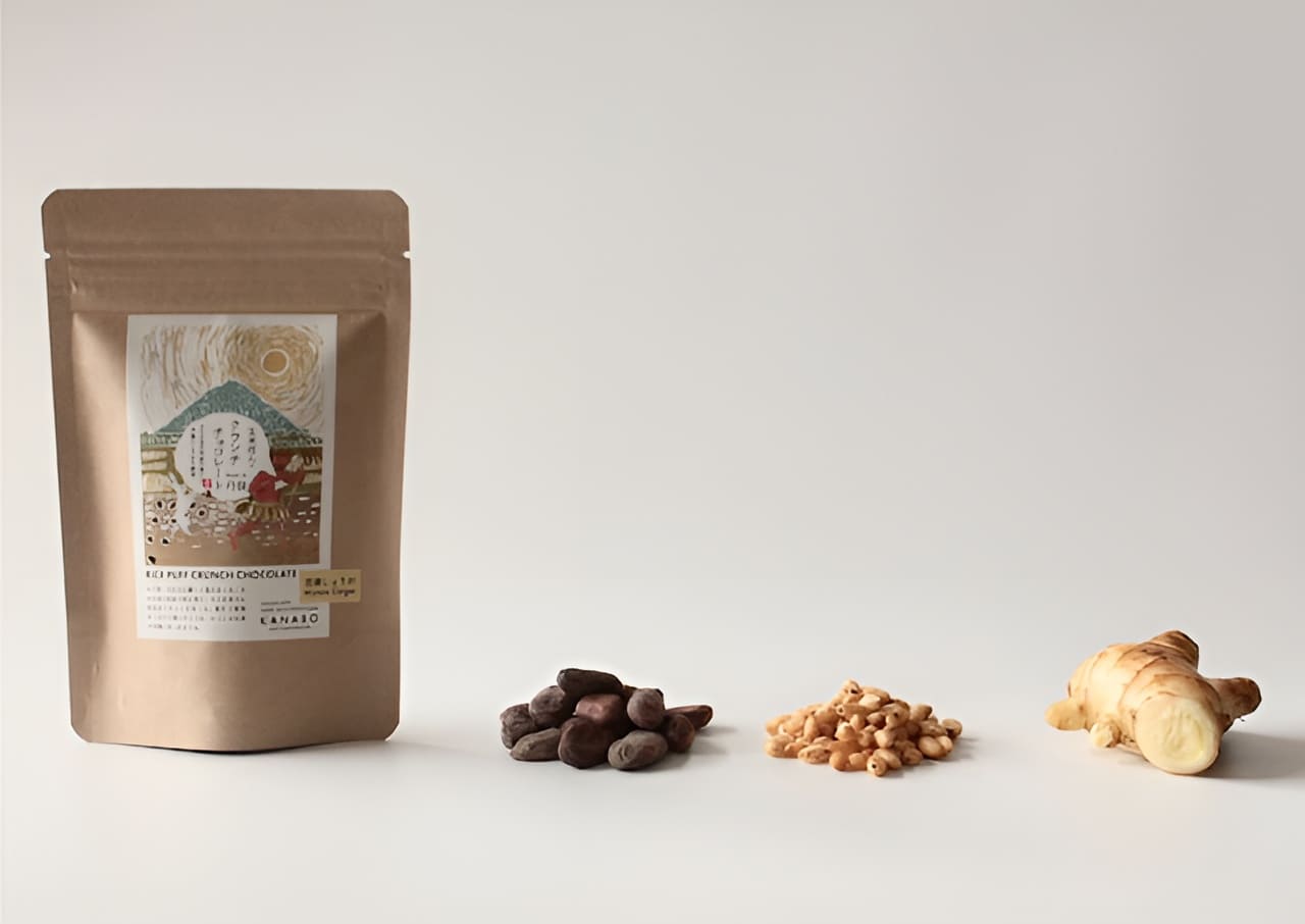 PUFFED RICE CRUNCH CHOCOLATE 宮津しょうが KANABO