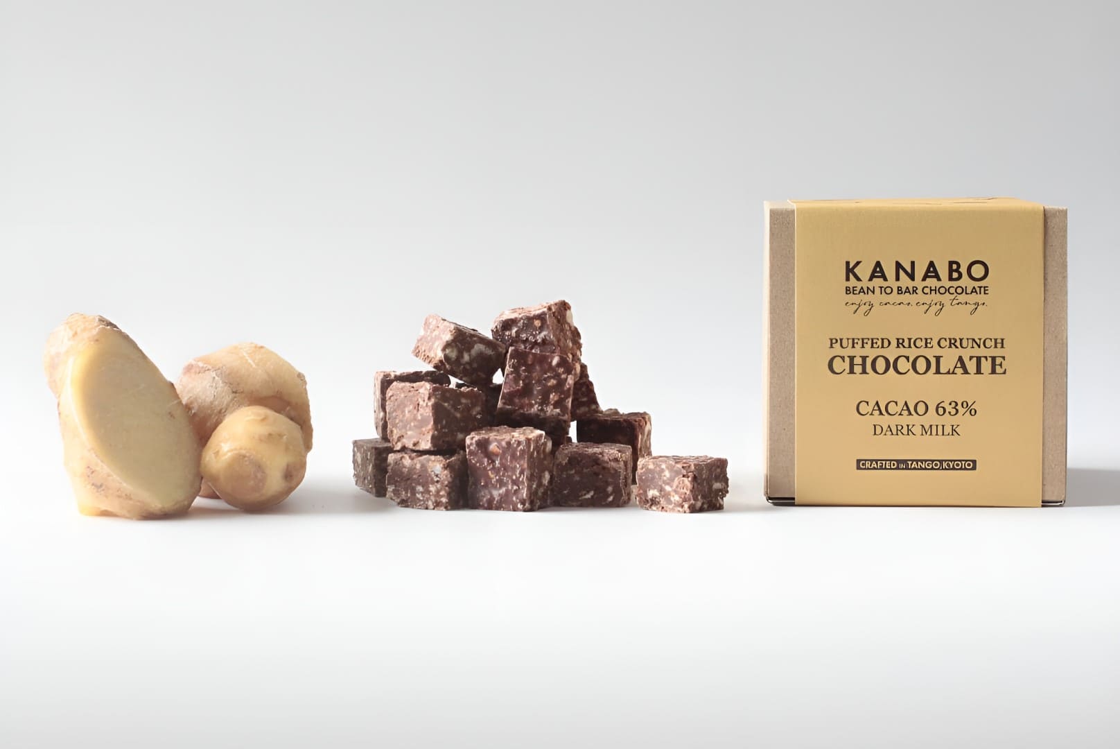 PUFFED RICE CRUNCH CHOCOLATE 宮津しょうが KANABO