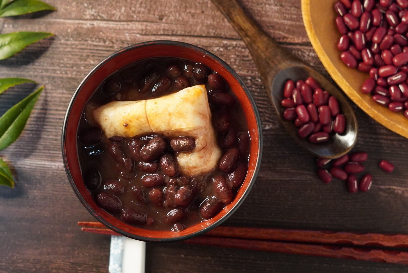 薦池大納言を使ったレシピ ぜんざい