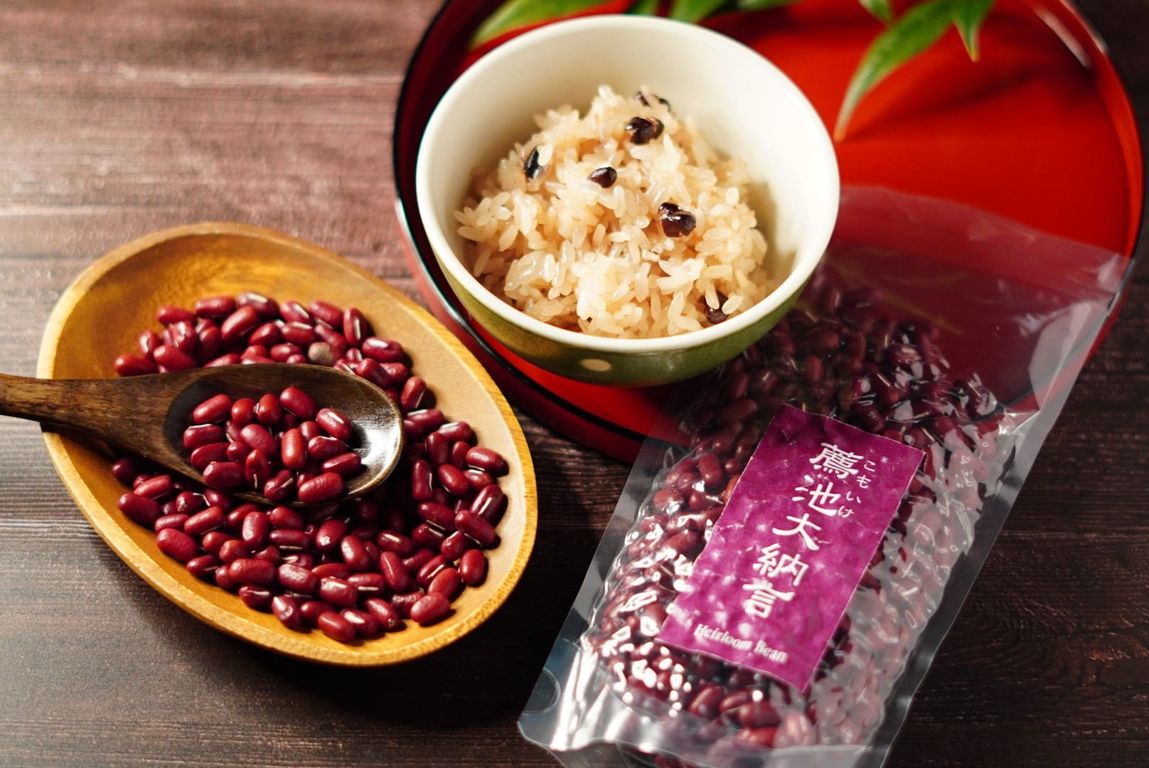 薦池大納言を使ったレシピ 赤飯