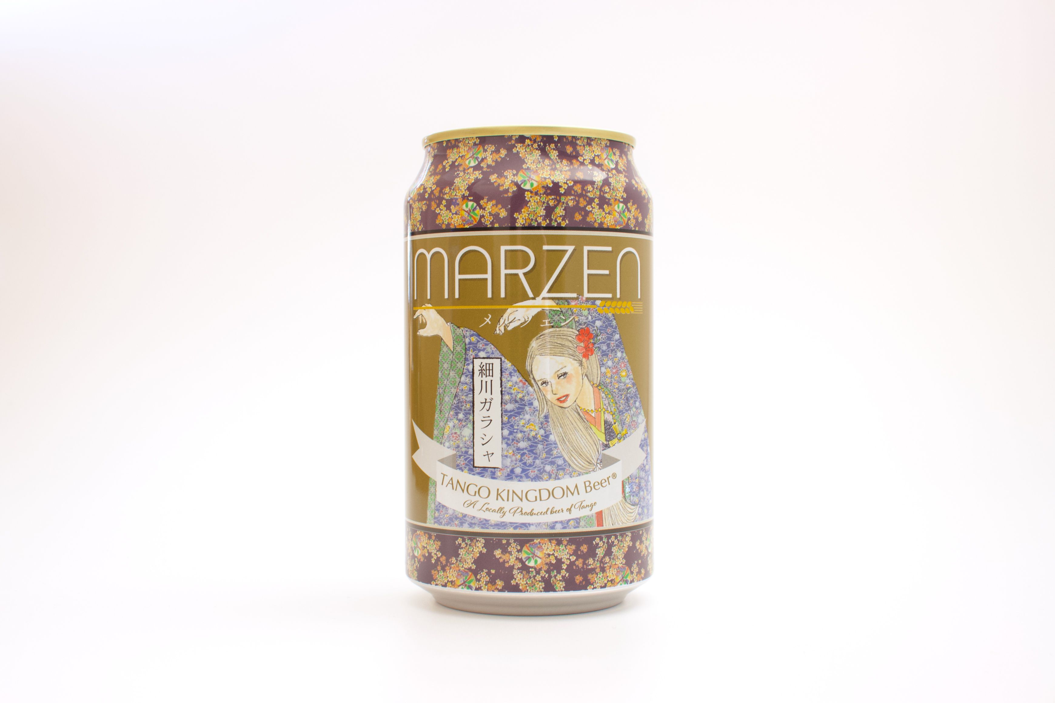 メルツェン MARZEN 缶ビール ラベルの姫：細川ガラシャ