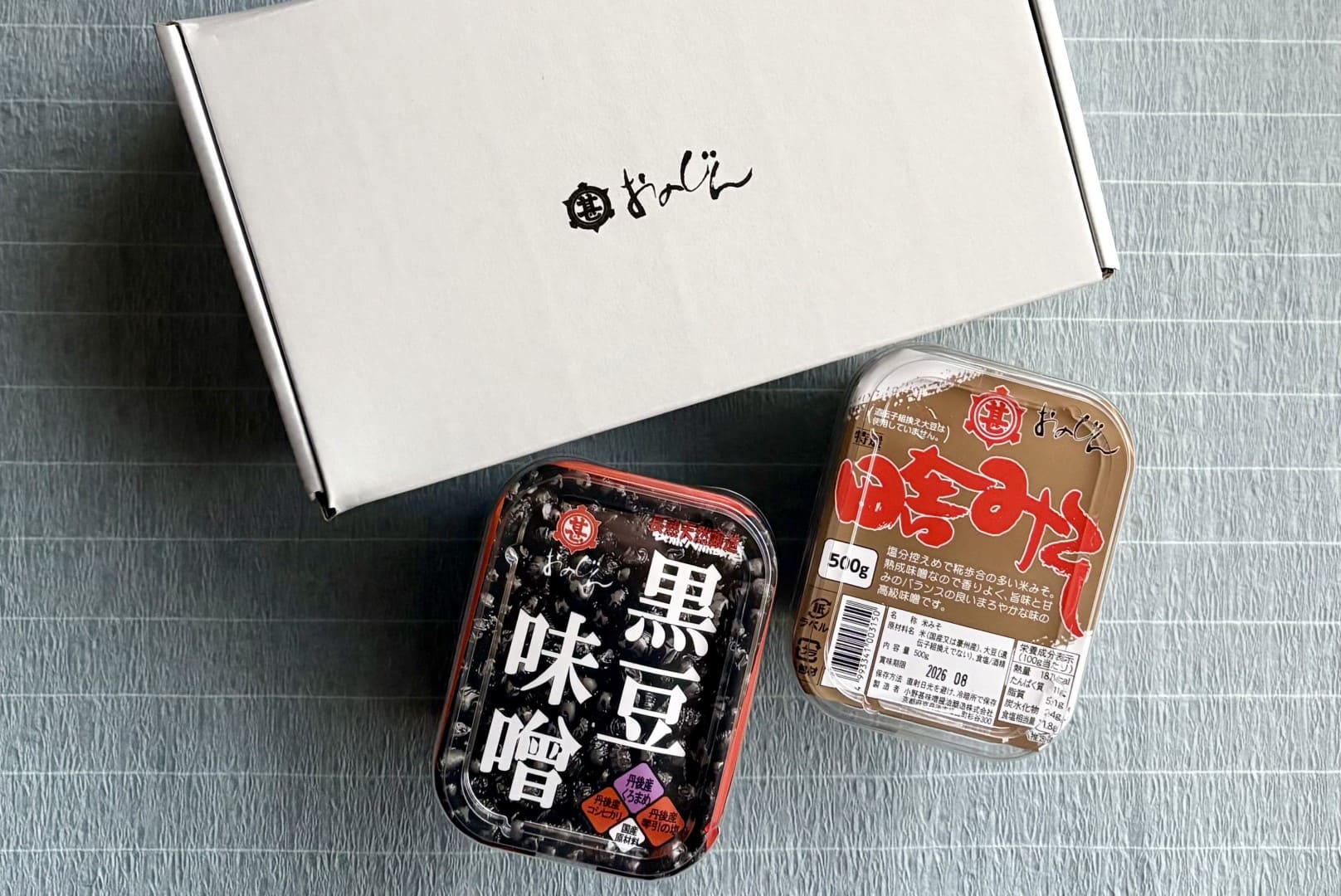 【小野甚】丹後の味噌 食べ比べセット