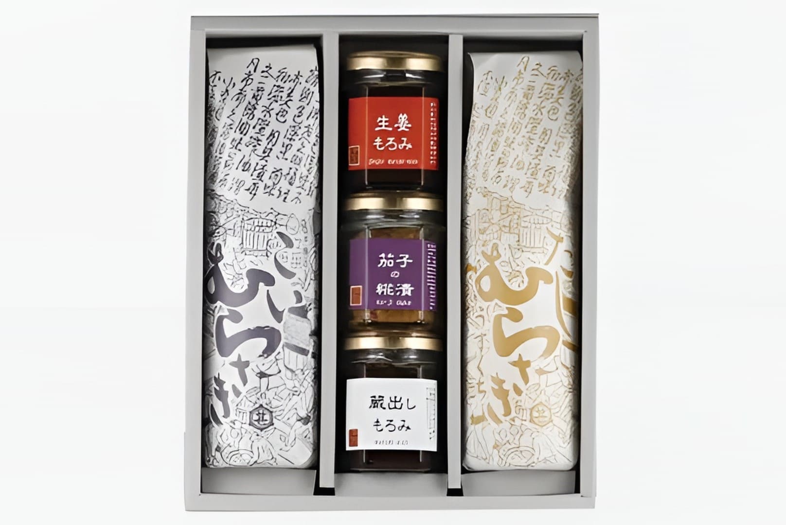むらさき2本とおかずセット 小野甚