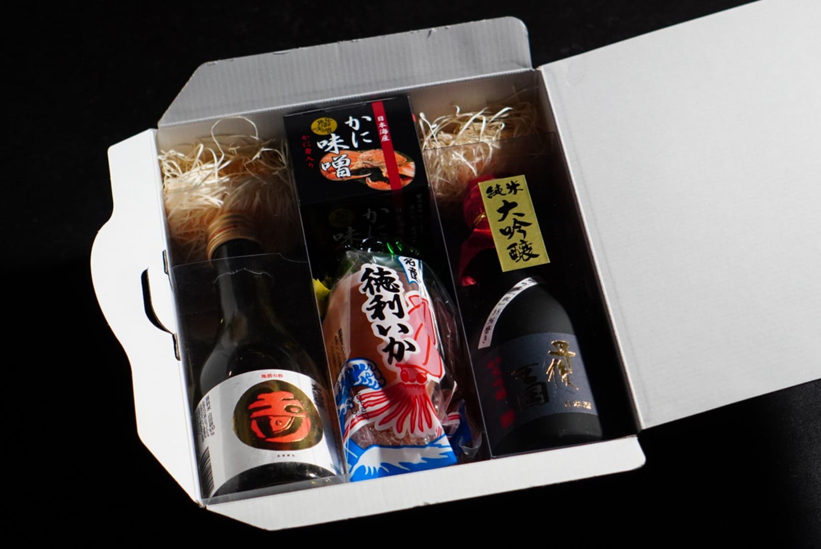 【父の日限定ギフト】丹後の地酒と蟹みそ＆徳利いかのおつまみセット