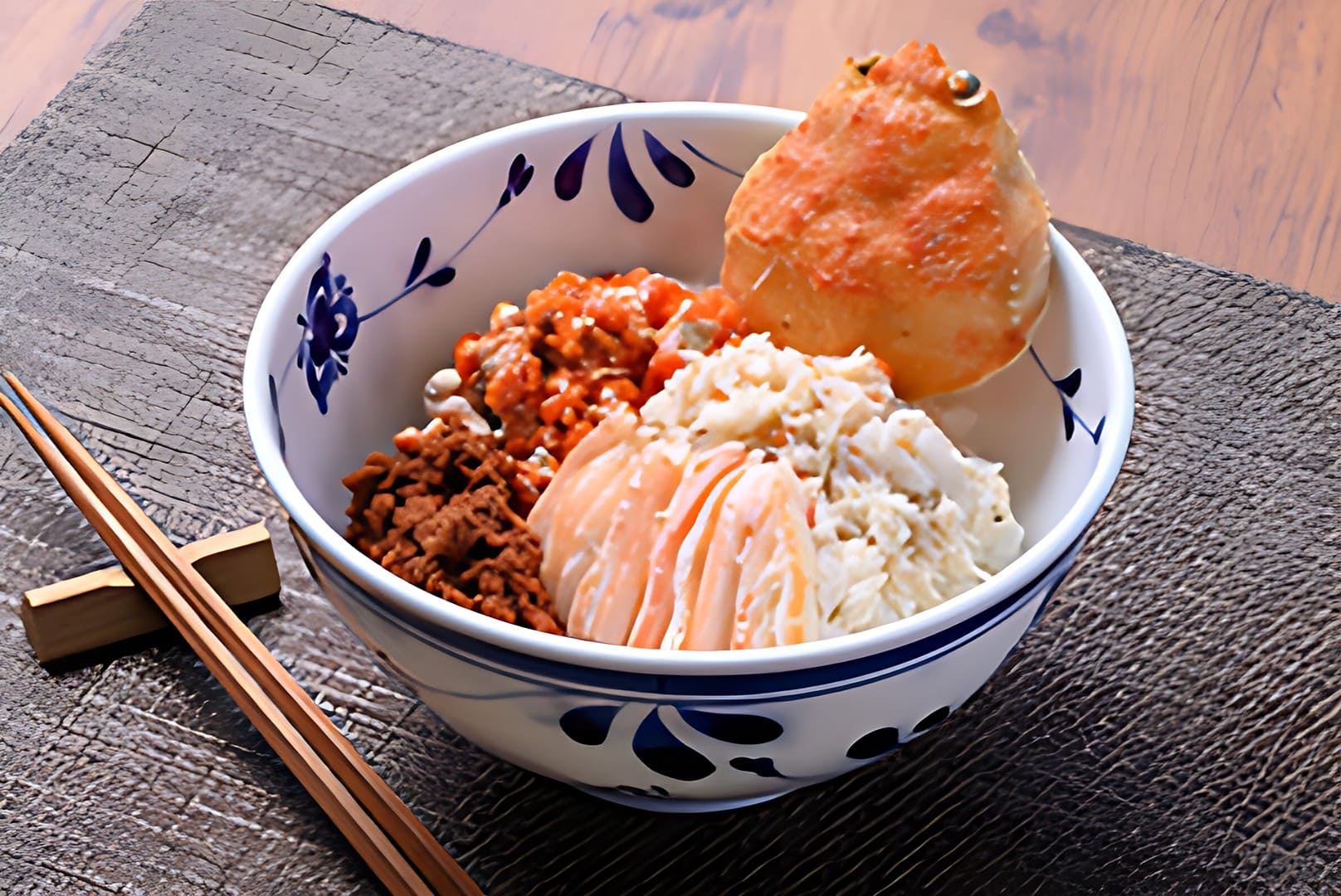 セイコガニ（香箱ガニ）の甲羅盛り 蟹の宝船 せこ蟹丼
