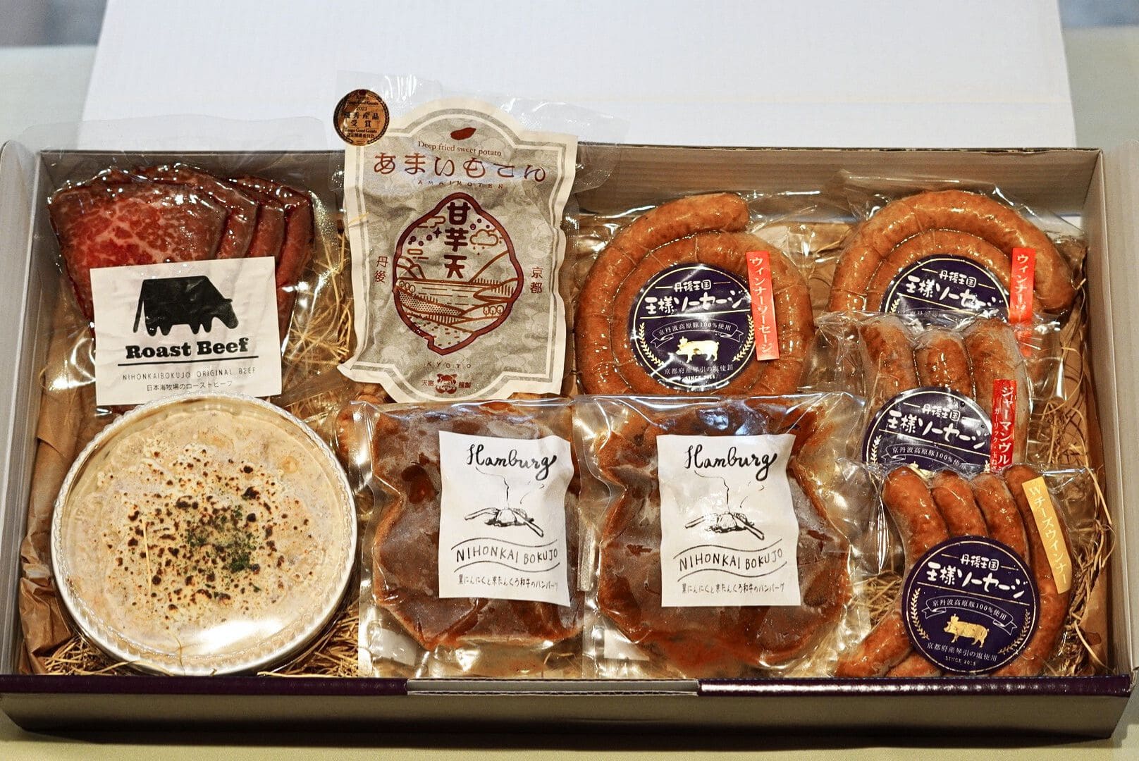 丹後のごちそうパーティーセット（ファミリー） 化粧箱入りイメージ