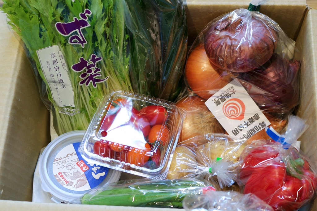 【野菜の日限定】京丹後の野菜と佃煮「のりちゃん」セット