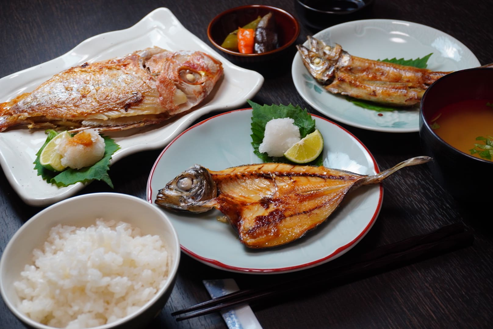 山一鮮魚 おまかせ干物セット 調理イメージ