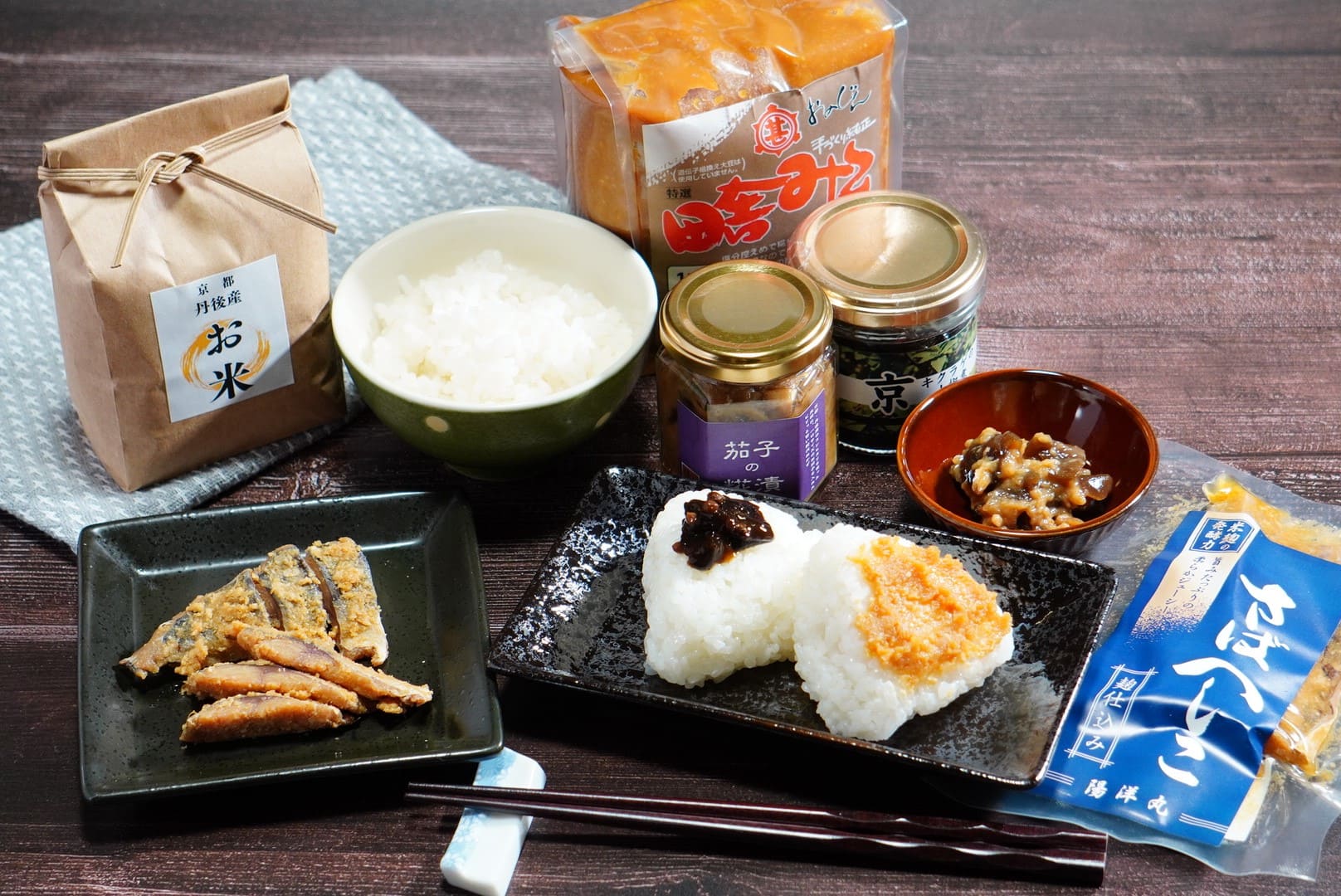 丹後の田舎味噌とご飯のお供セット｜丹後王国こだわり市場